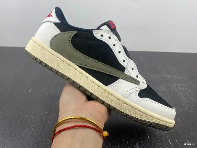 Cheap TB Jordan OG 1 Travis x DZ4137-106 WMNS Scott Air Olive Low 0611